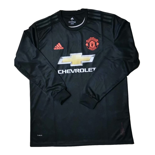 Manchester United Third Away Long Sleeve Soccer Jersey 2019/20