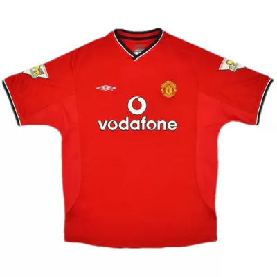 Retro Soccer Jersey Manchester United Home 2000/02 - gogoalshop