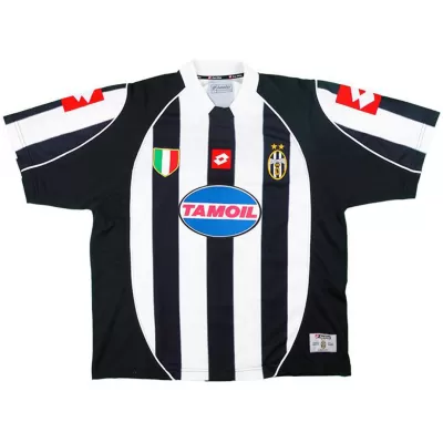 Retro Soccer Jersey Juventus Home 2002/03 - UCL - gogoalshop