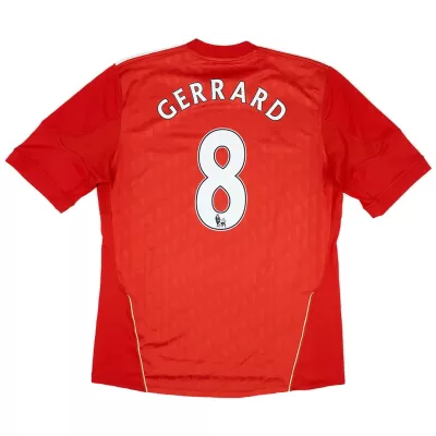 Retro Soccer Jersey GERRARD #8 Liverpool Home 2010/12 - gogoalshop