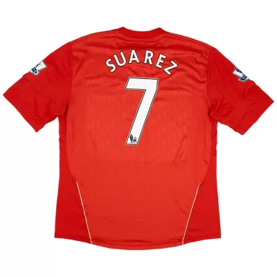 Retro Soccer Jersey SUAREZ #7 Liverpool Home 2010/12 - gogoalshop