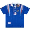 Retro Jersey Zidane #10 France Home Euro Cup 1996 - gogoalshop