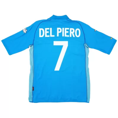 Retro Soccer Jersey DEL PIERO #7 Italy Home World Cup 2002 - gogoalshop