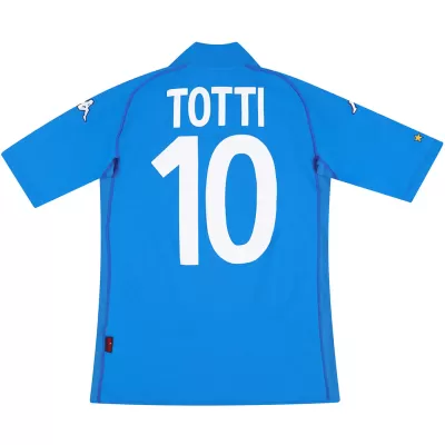 Retro Soccer Jersey TOTTI #10 Italy Home World Cup 2002 - gogoalshop