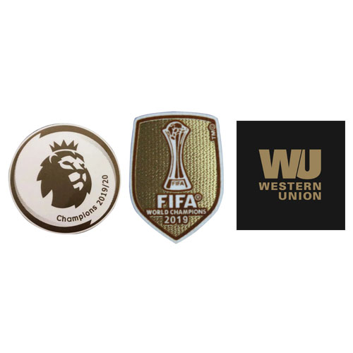 19/20 Premier League Champion & 2019 Club World Cup & Western Union Badge Golden