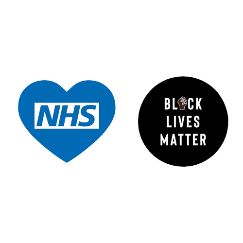 Black Lives Matter & NHS & Sponsor Badge