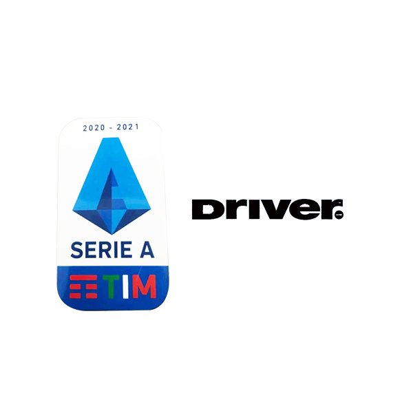 20/21 Italian Serie A & Driver Sponsor(Black)Badge