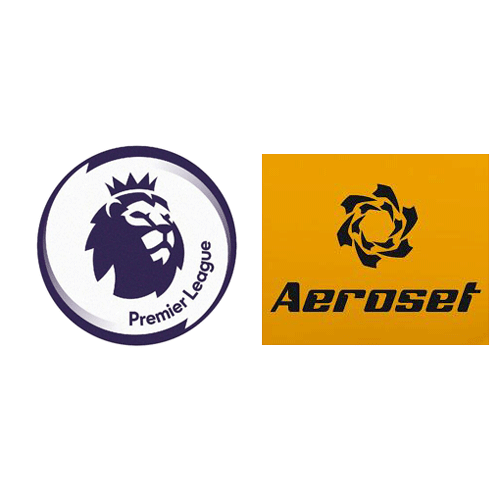 Premier League Badges & Aeroset Sponsor
