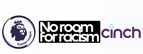 Premier League & No Room for Racism & Cinch Sponsor Purple