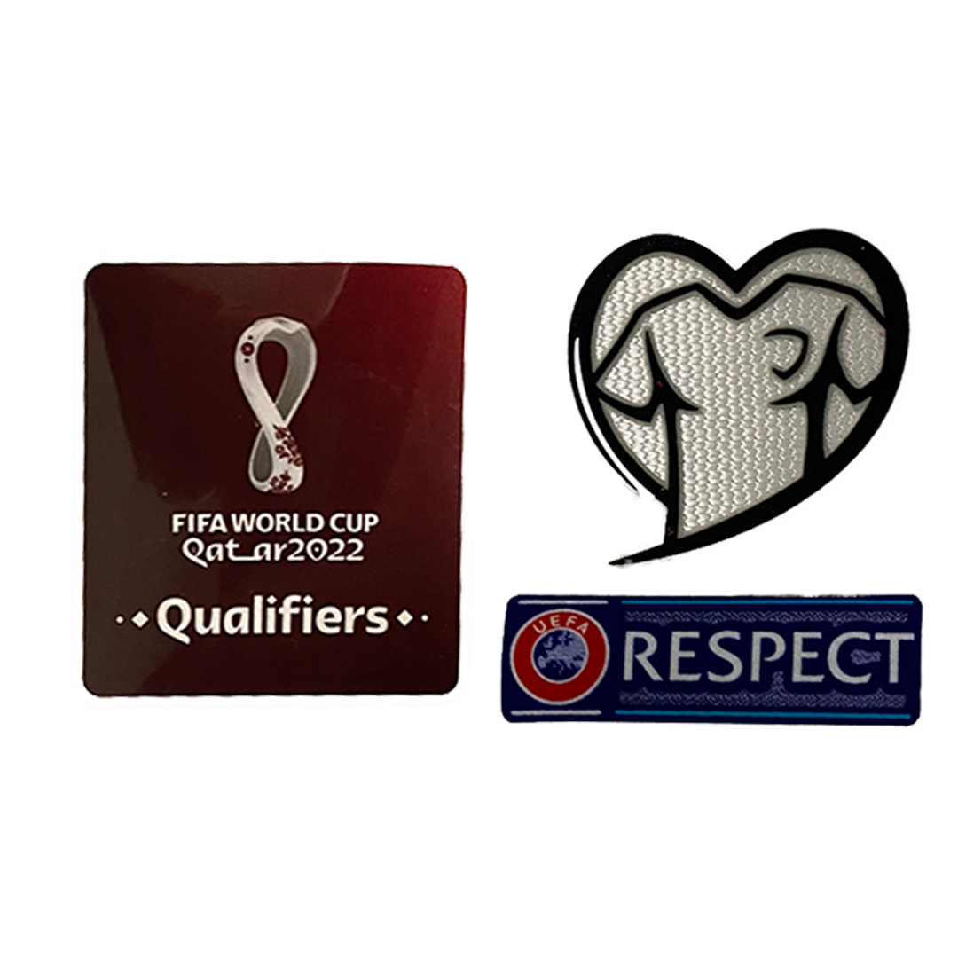 2022 World Cup Qualifiers & Play With Heart & Respect Badges