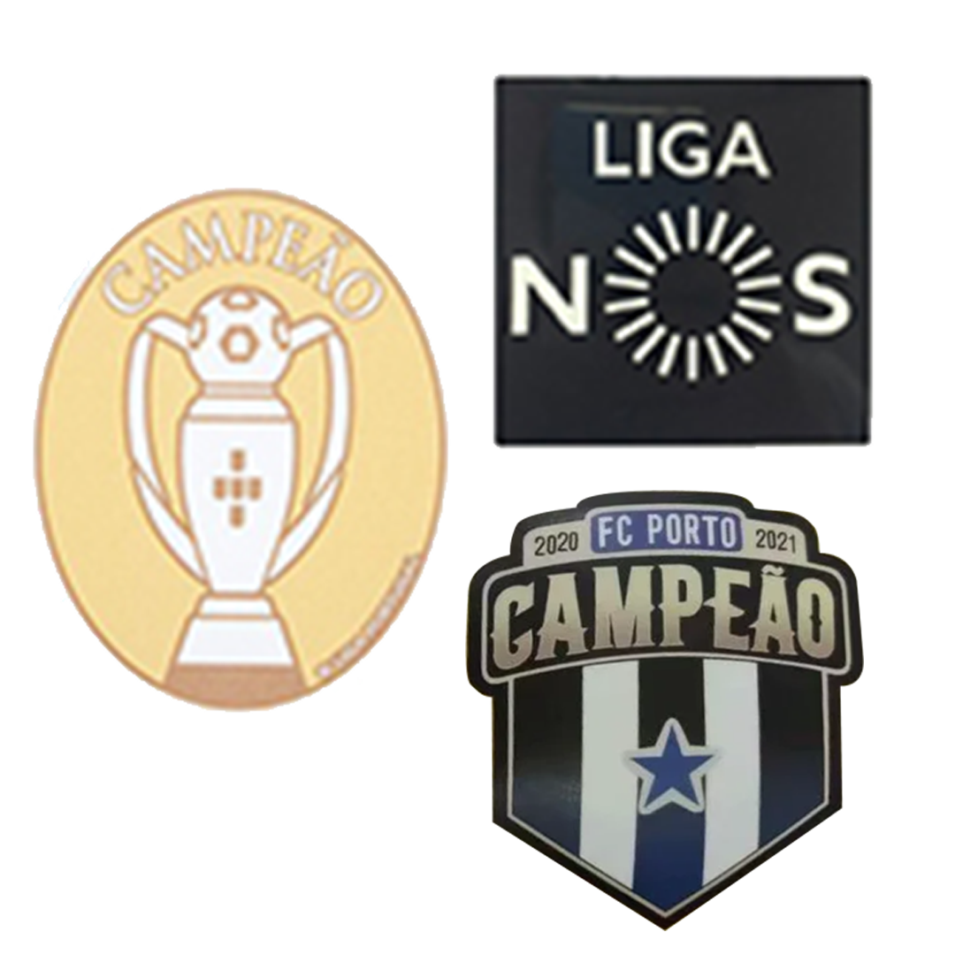 Portugal Primeira Champion Badge & 20/21 FC Porto Campeao
