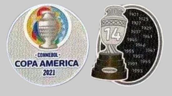 Copa America 2021 & 14 Cup Badges