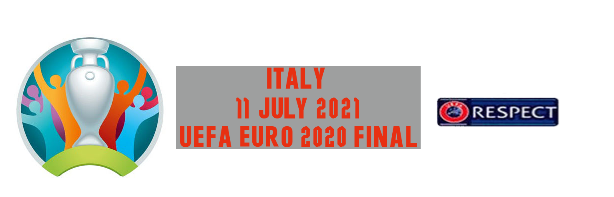 UEFA EURO 2020 & Euro Final Italy Vs England & Respect Badges