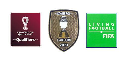 2022 Qatar World Cup Qualifiers & CONMEBOL CAMPEON 2021 & Living Football Badges