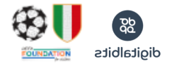 UCL & Scudetto & UEFA Foundation Badges & digitalbits Sponsor