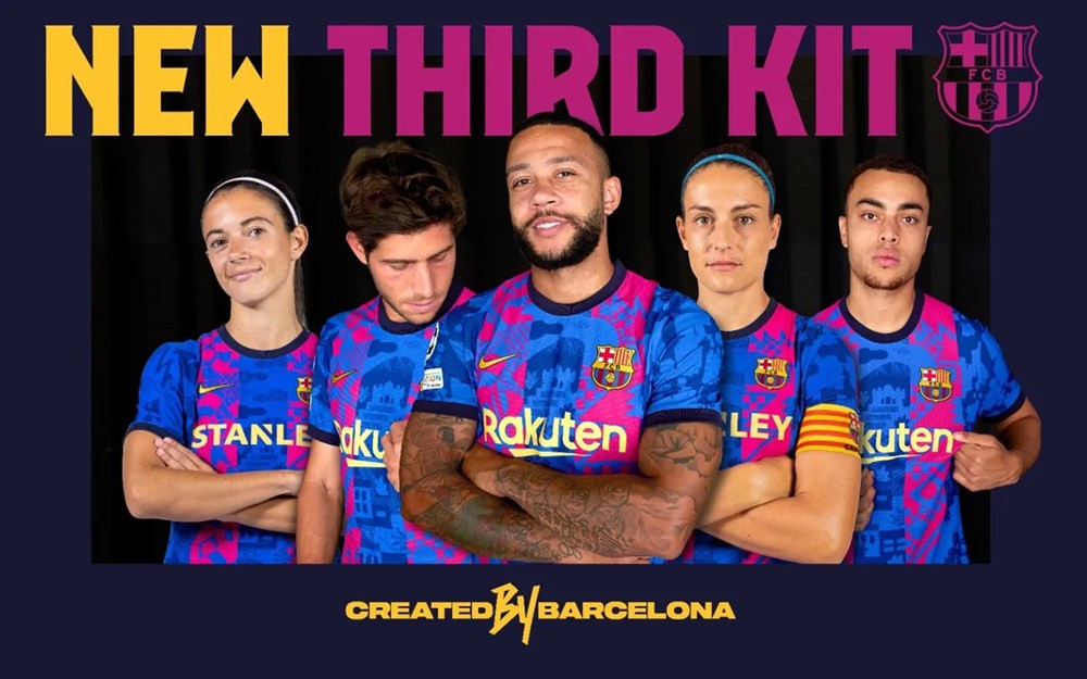 Barcelona third kit