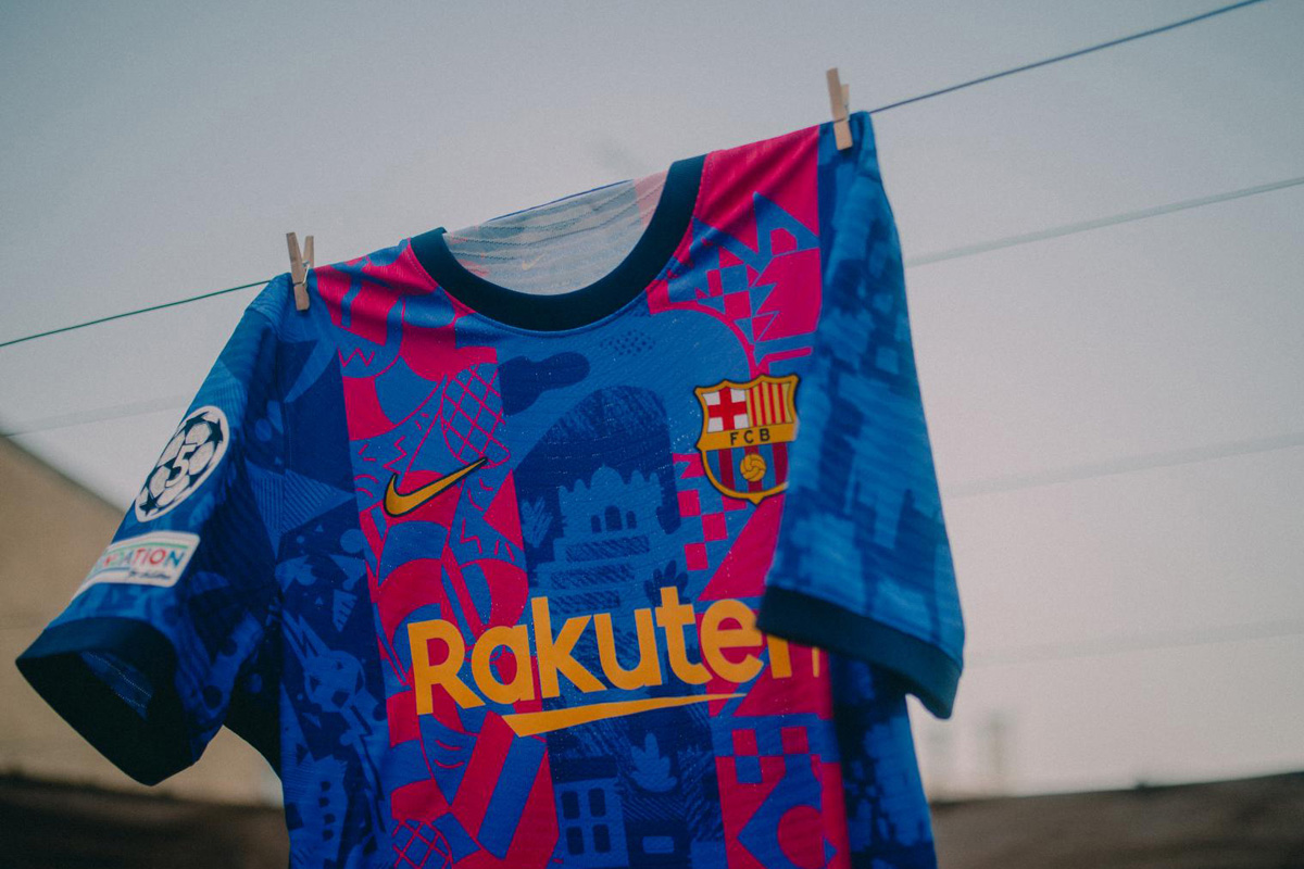 Barcelona third jersey