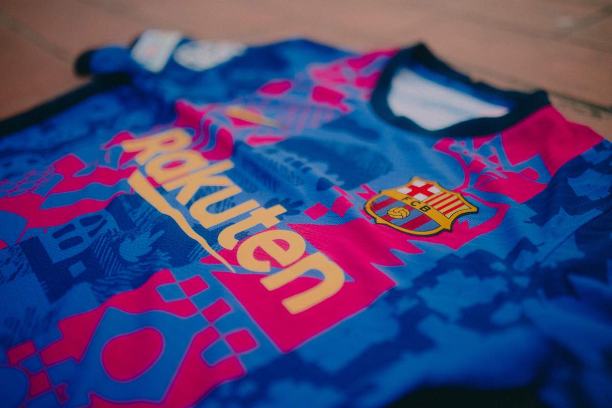 Barcelona third kit 21-22