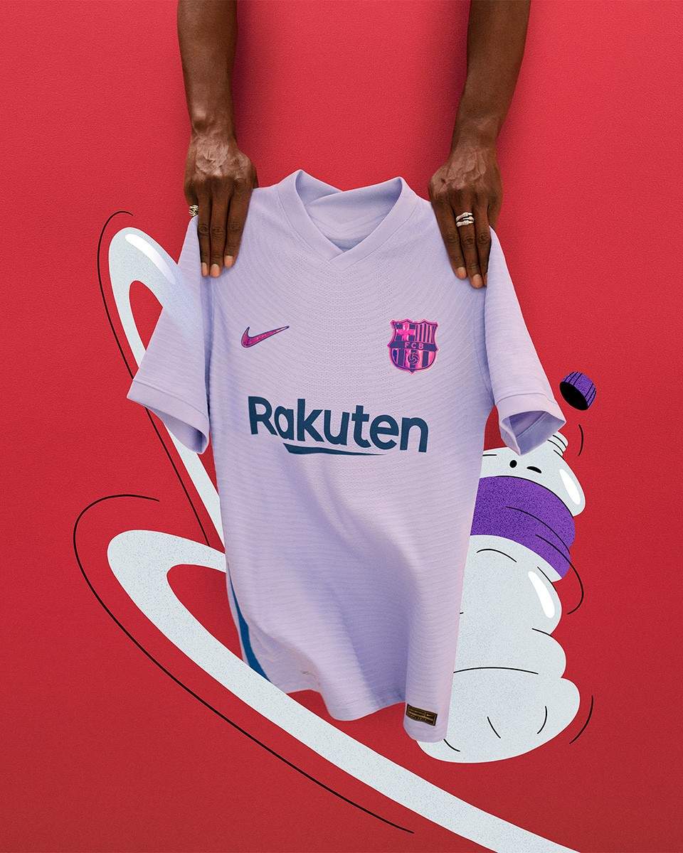 Barcelona away jersey