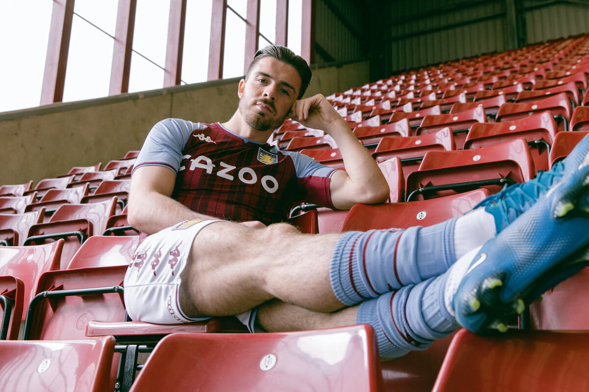 Aston villa home kit