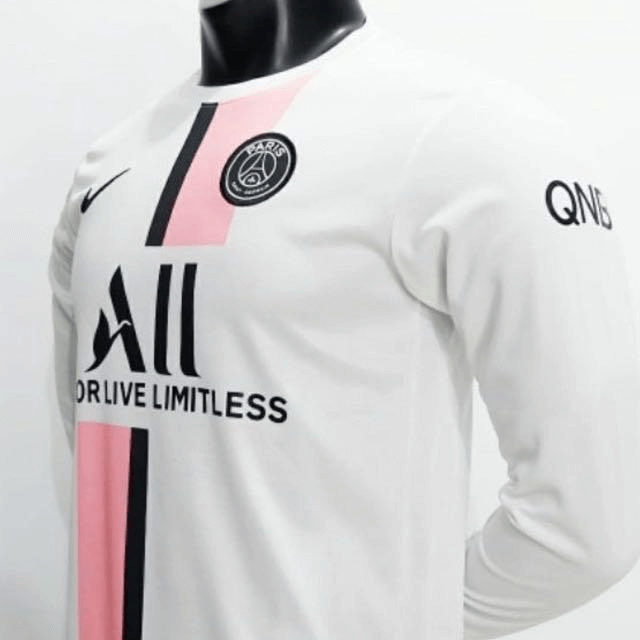 psg away kit long sleeve