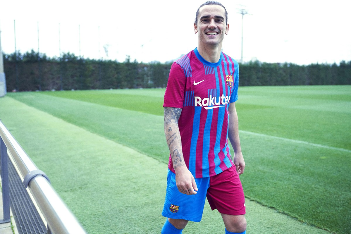 Barcelona home jersey