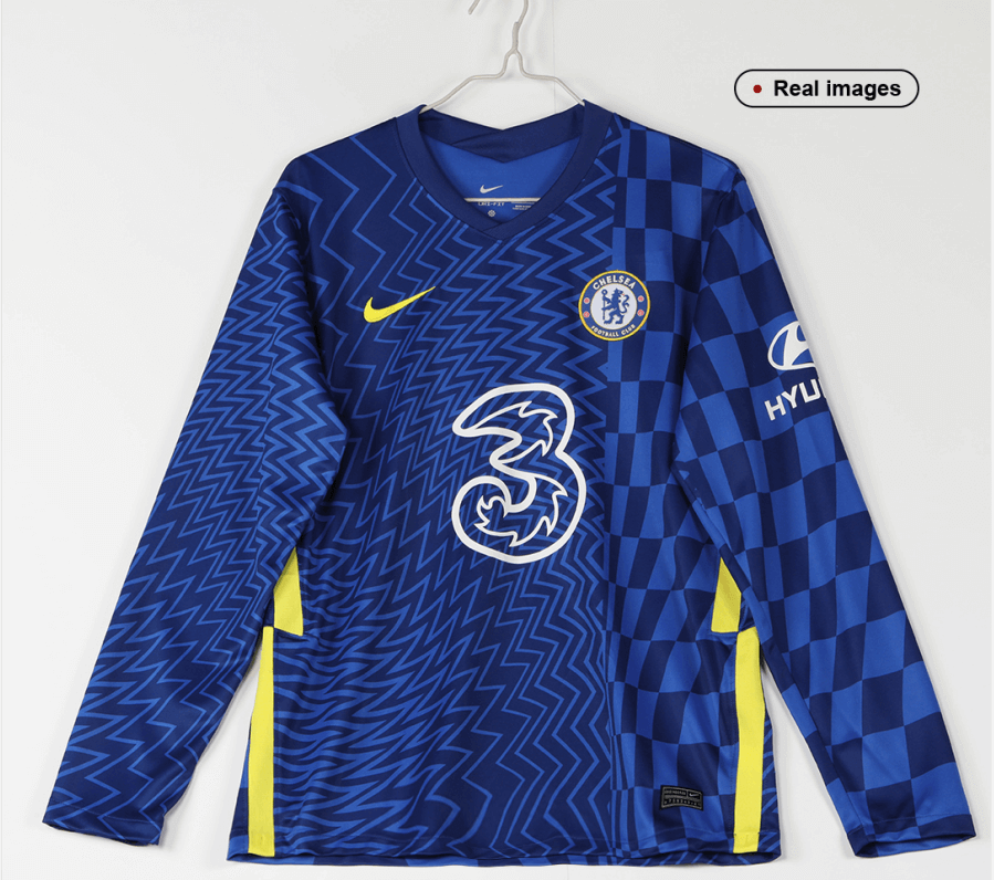 Chelsea blue zig-zag jersey