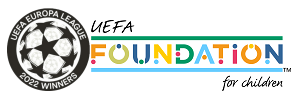 UEFA EUROPA LEAGUE 2022 WINNER & UEFA Foundation Badges