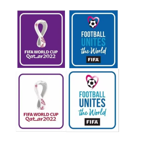 2022 Qatar World Cup & Football Unites The World Badges