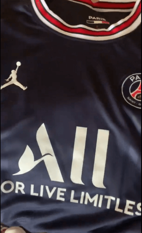 B.BARCOLA #29 PSG Home Soccer Jersey 2025/26 | Gogoalshop