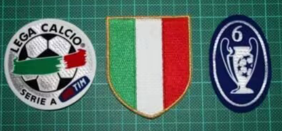 04/08 Italian Serie A Badge & Scudetto(AC Milan) & Retro Honor 6 Cups