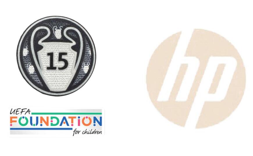 UCL Champion 15 & UEFA Foundation & HP Sponsor (Third Away）