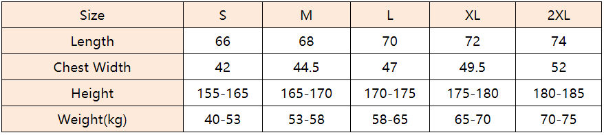 women jersey size