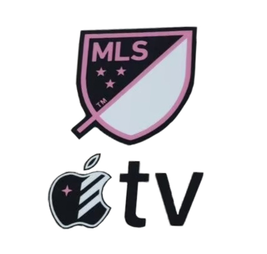 2025 Inter Miami MLS Home Badge & Apple TV(Black&White)