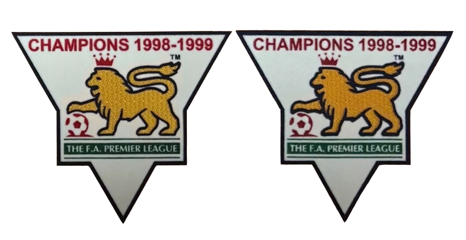 1998-99 Premier League Champion Badge*2