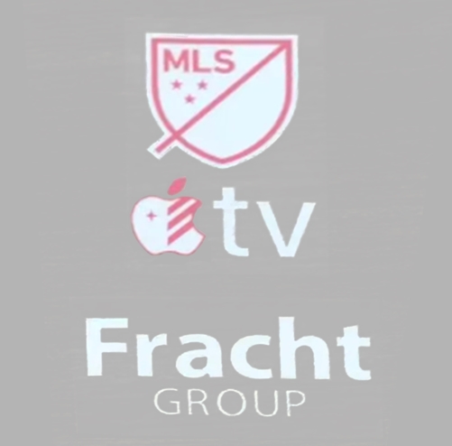 2025 Inter Miami MLS Third Away Badge & Apple TV(Pink & White) & Fracht Group(white)