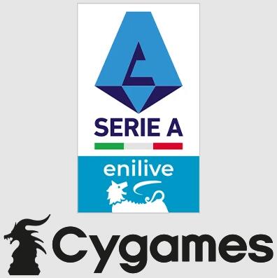 25/26 Serie A Badge & Cygames Sponsor(home)
