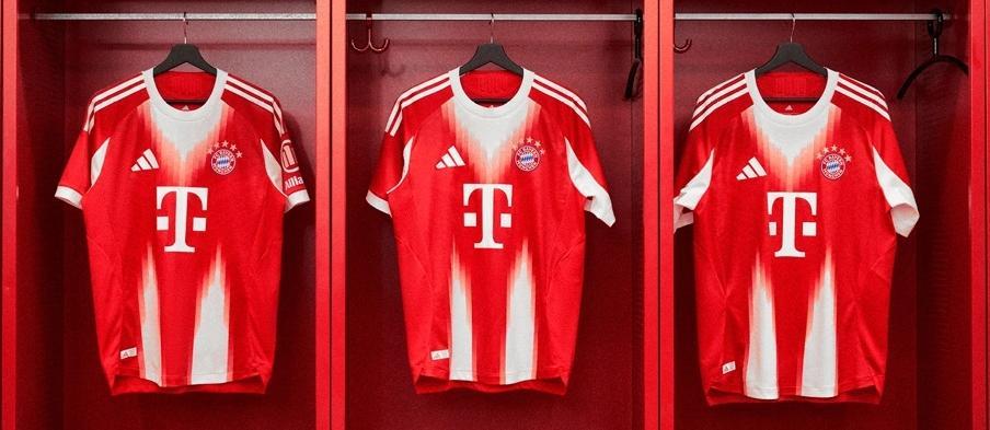 fc bayern home kit 25/26