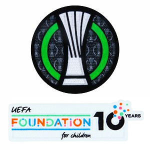 25/26 Conference League & UEFA Foundation 10 Years Badges