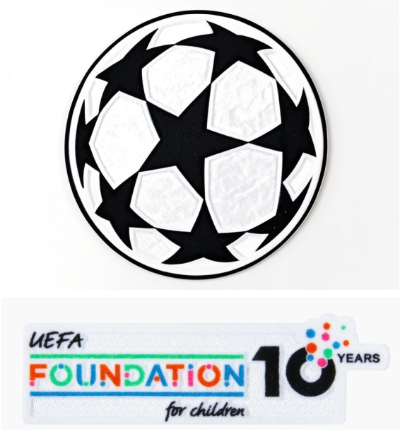 25/26 UCL & UEFA Foundation 10 Years Badge