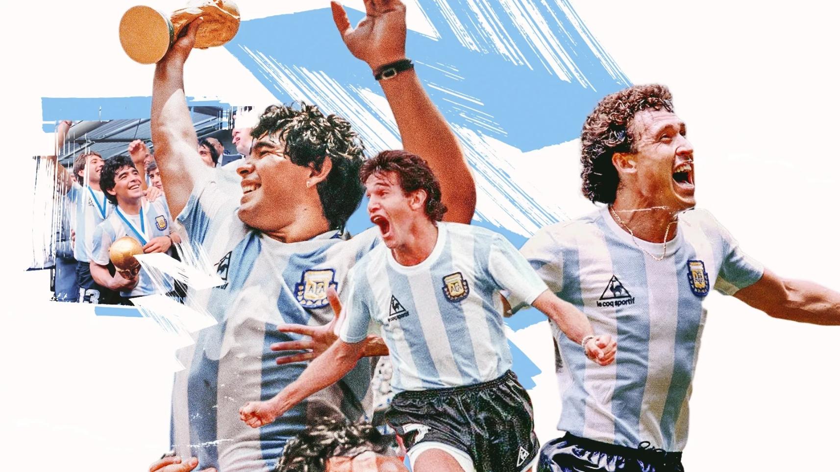 Argentina 1986 world cup jersey