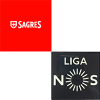 Portugal Primeira Badge & SAGRES Sponsor(White)