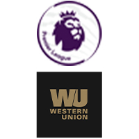 Premier League & Western Union Badge Golden