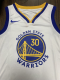 Swingman Stephen Curry #30 Golden State Warriors Jersey 2019/20 By Nike White