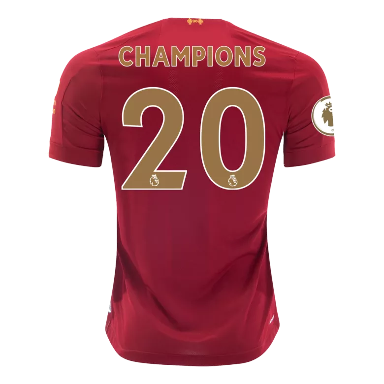 Champion #20 Liverpool Home Soccer Jersey 2019/20 - gogoalshop