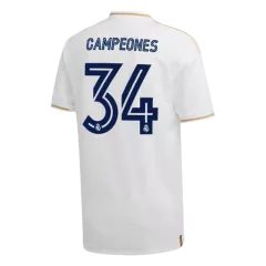 Replica CAMPEONES #34 Real Madrid Home Jersey 2019/20 By Adidas - gogoalshop
