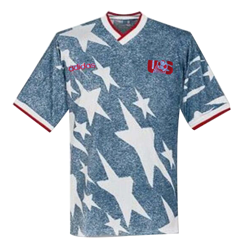 1994 World Cup USA Away Navy Retro Soccer Jerseys Shirt USA