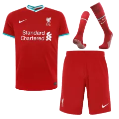 Liverpool Home Full Kit 2020/21 By Nike - gogoalshop