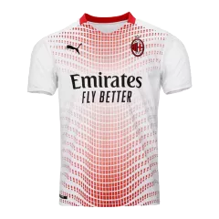 20/21 AC Milan Away Soccer Jerseys football Shirt White  - gogoalshop
