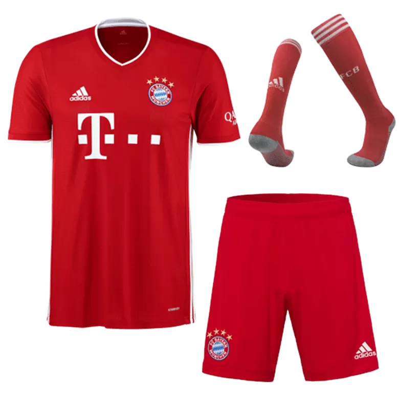 Bayern Munich Home Kids Soccer Jerseys Kit 2020/21 - gogoalshop